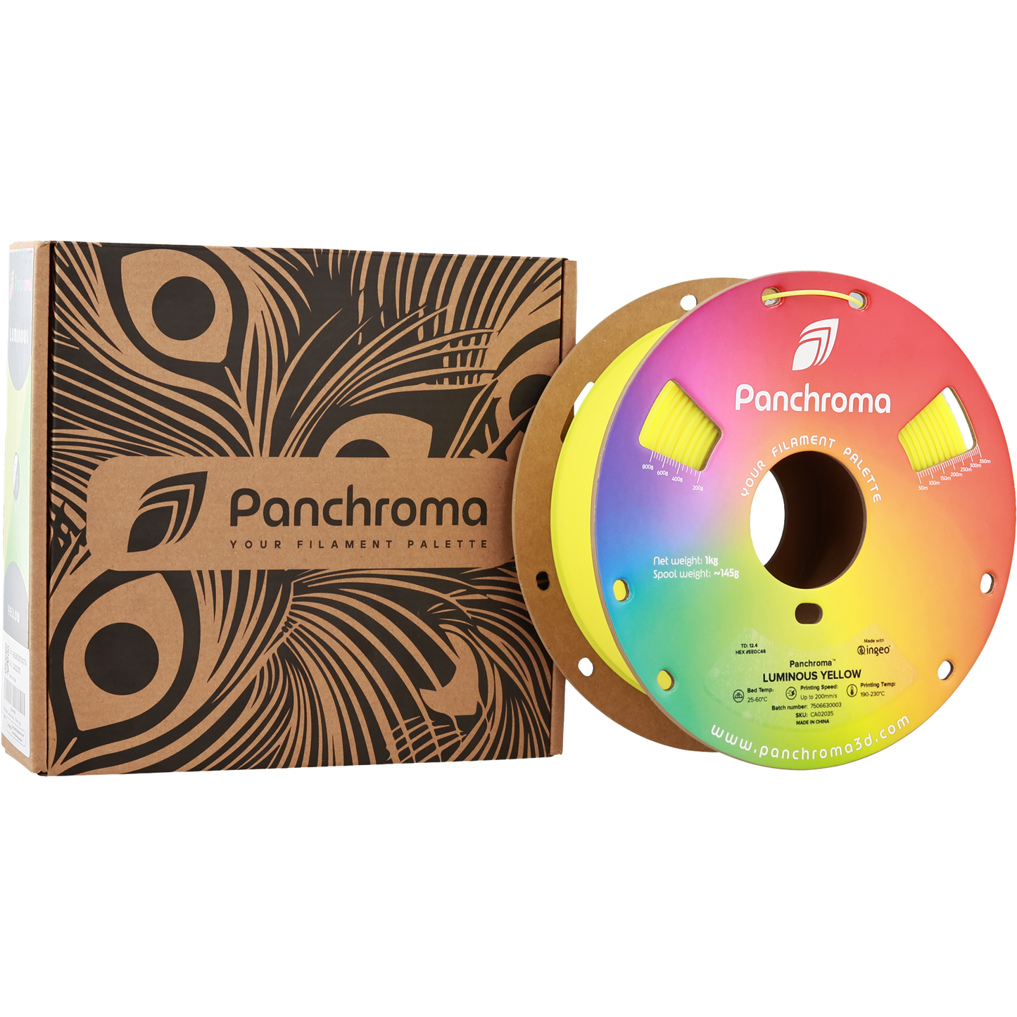 Polymaker Panchroma PLA Luminous Yellow 1.75 mm 1kg