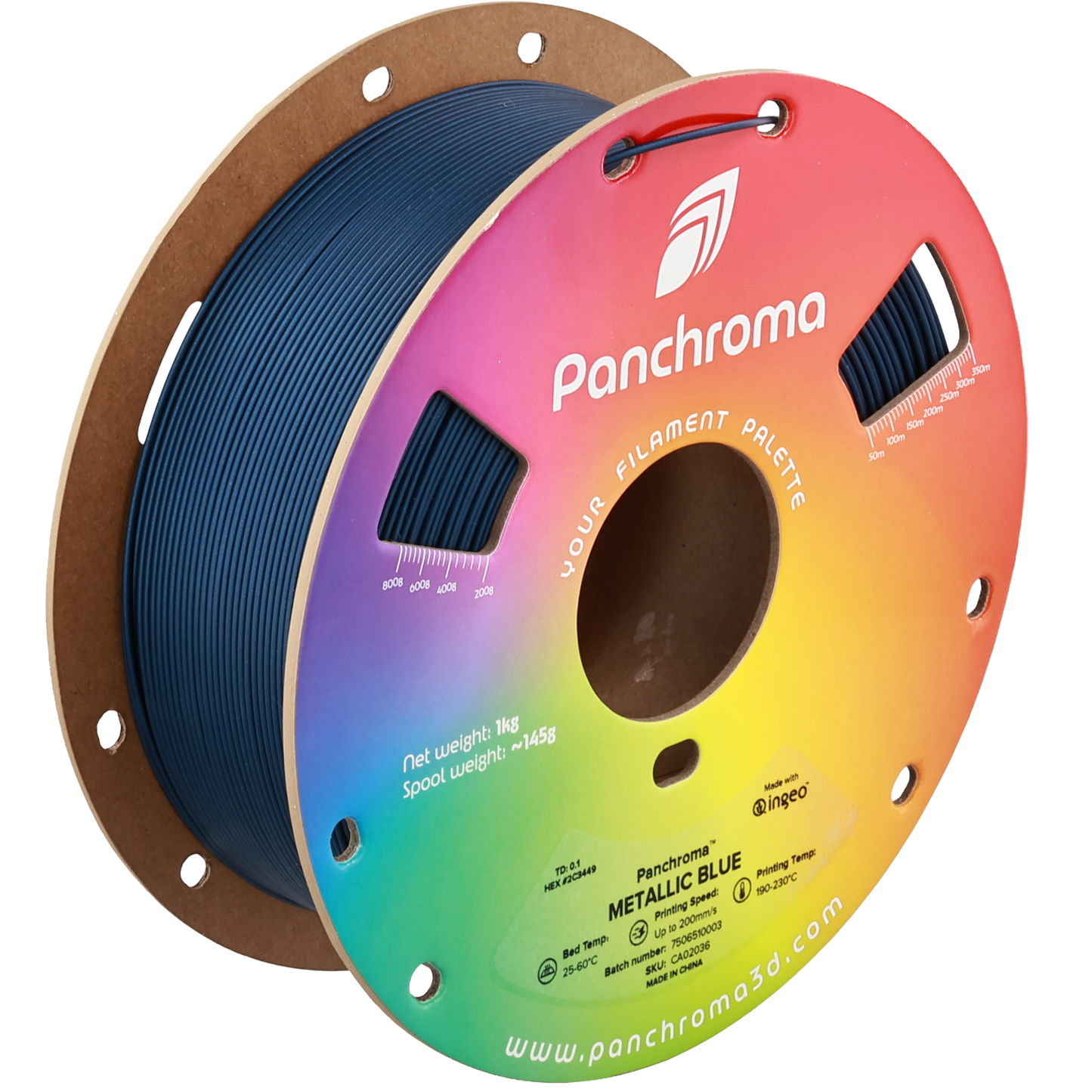 Polymaker Panchroma PLA Metalic Blue 1.75 mm 1kg