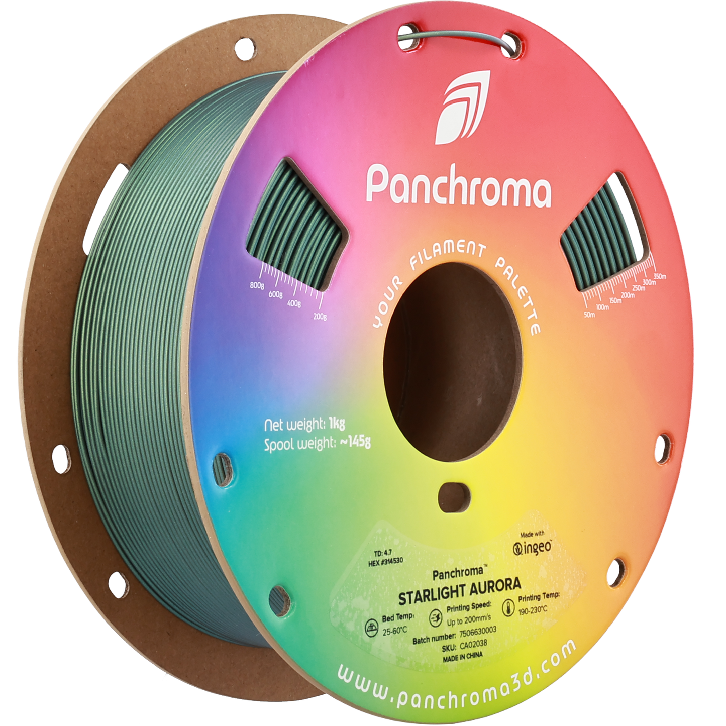 Polymaker Panchroma PLA Starlight Aurora 1.75 mm 1kg