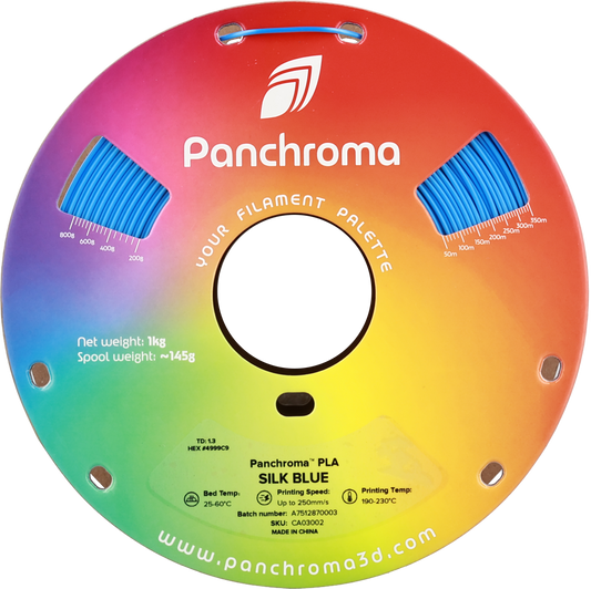 Polymaker Panchroma PLA Silk Blue 1.75 mm 1kg