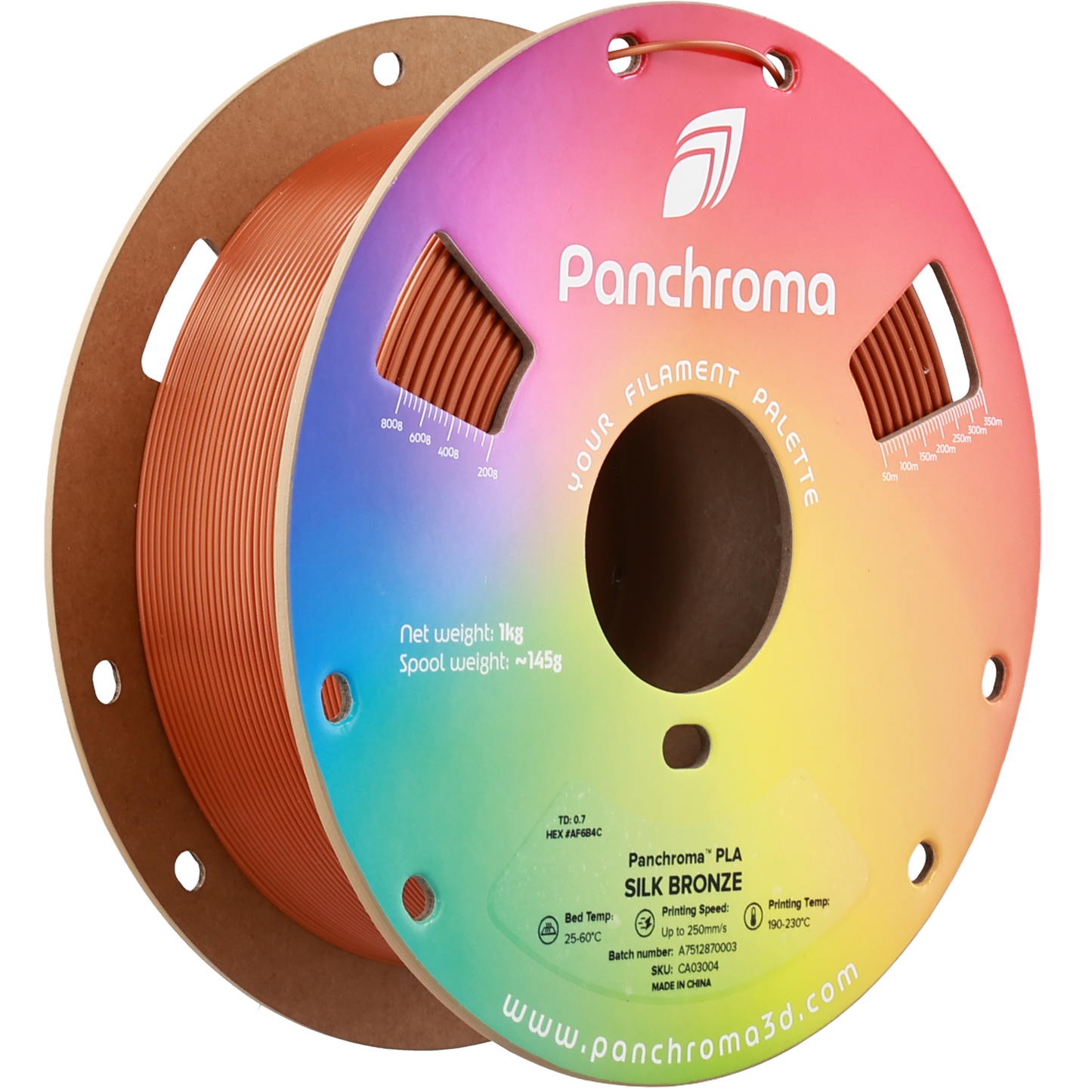 Polymaker Panchroma PLA Silk Bronze 1.75 mm 1kg