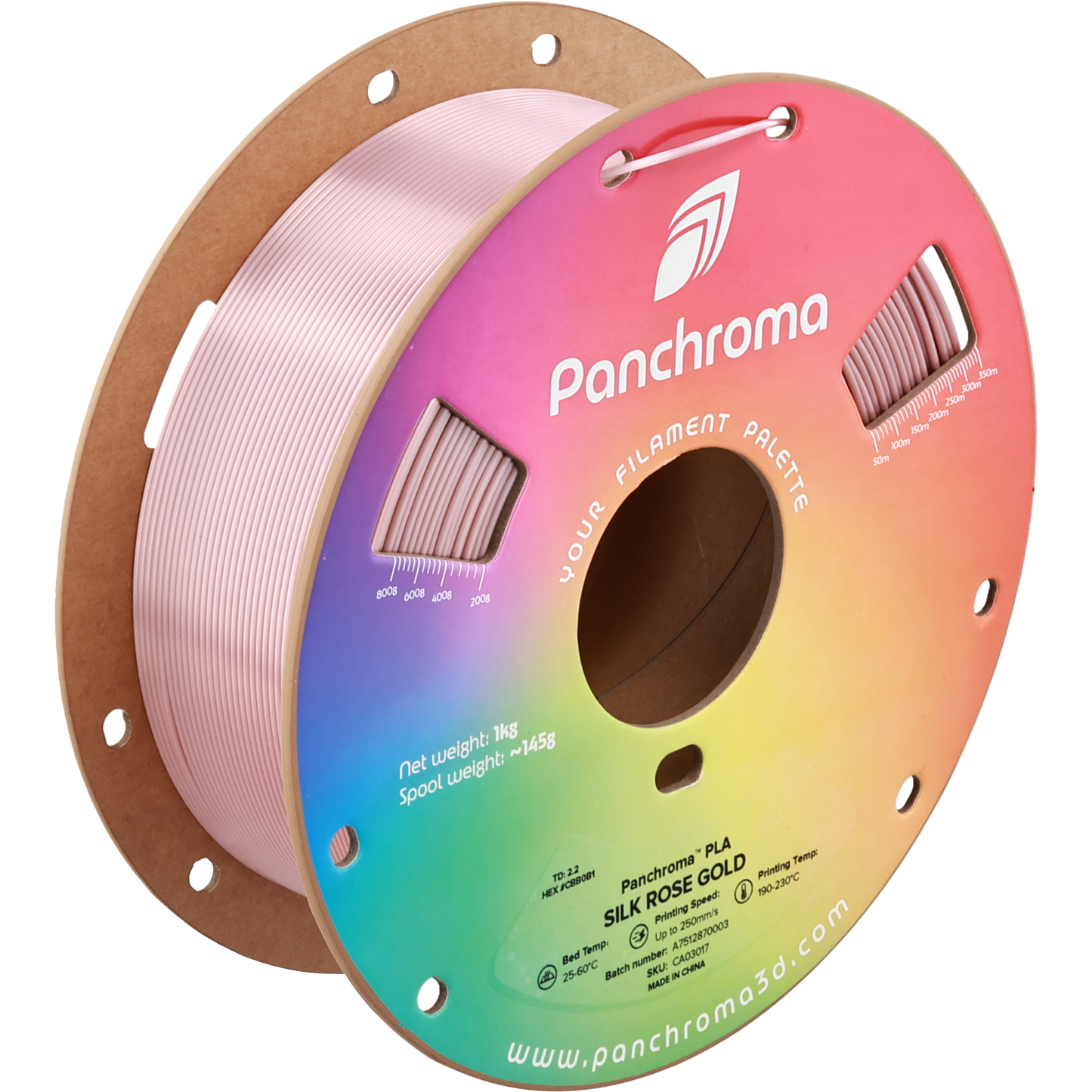Polymaker Panchroma PLA Silk Rose Gold 1.75 mm 1kg