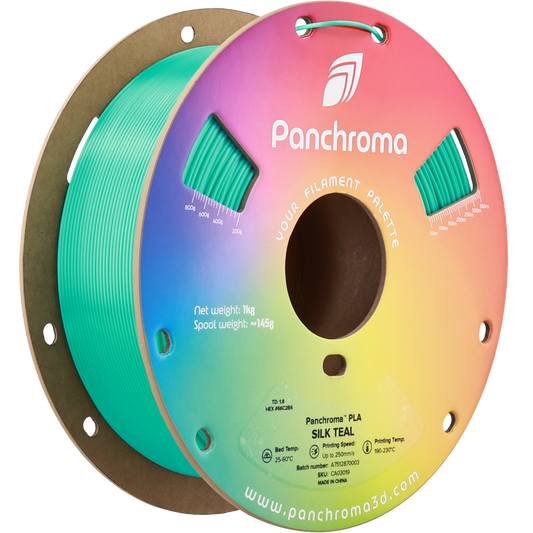 Polymaker Panchroma PLA Silk Teal 1.75 mm 1kg