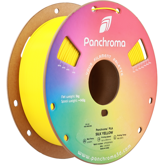 Polymaker Panchroma PLA Silk Yellow 1.75 mm 1kg