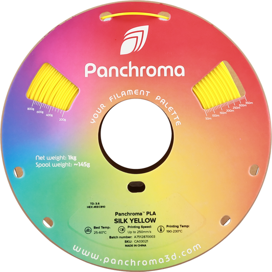 Polymaker Panchroma PLA Silk Yellow 1.75 mm 1kg