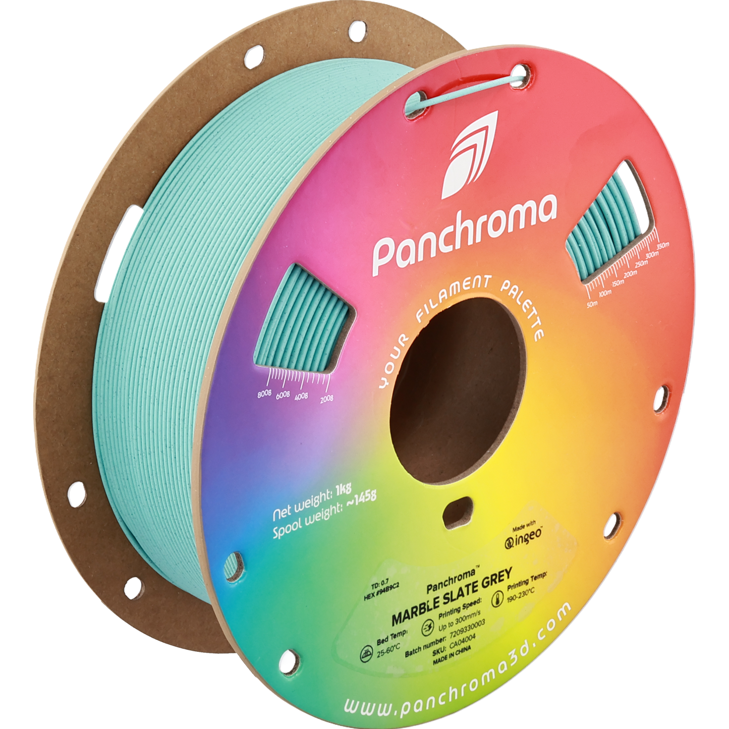 Polymaker Panchroma PLA Marble Slate Grey 1.75 mm 1kg