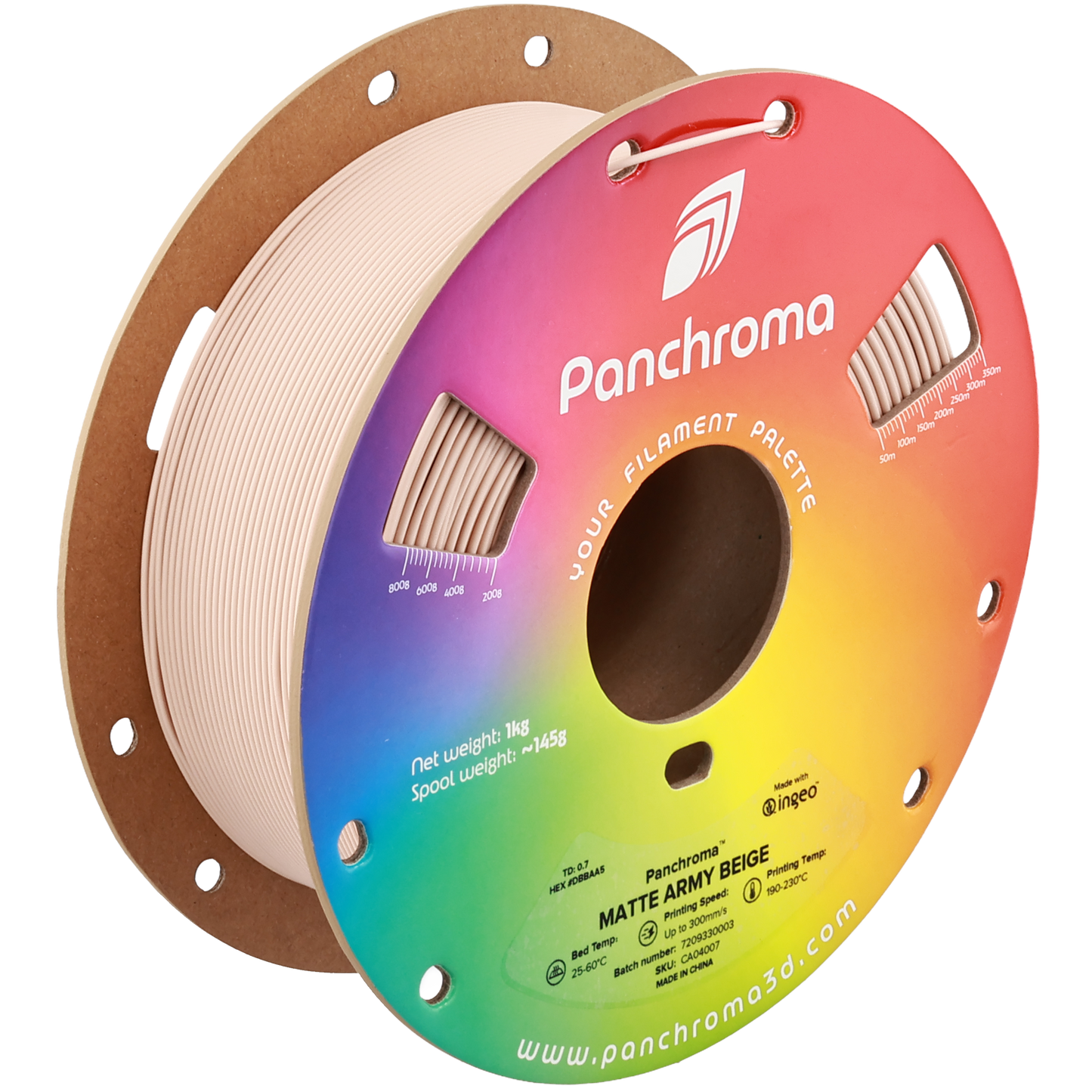 Polymaker Panchroma PLA Matte Army Beige 1.75 mm 1kg
