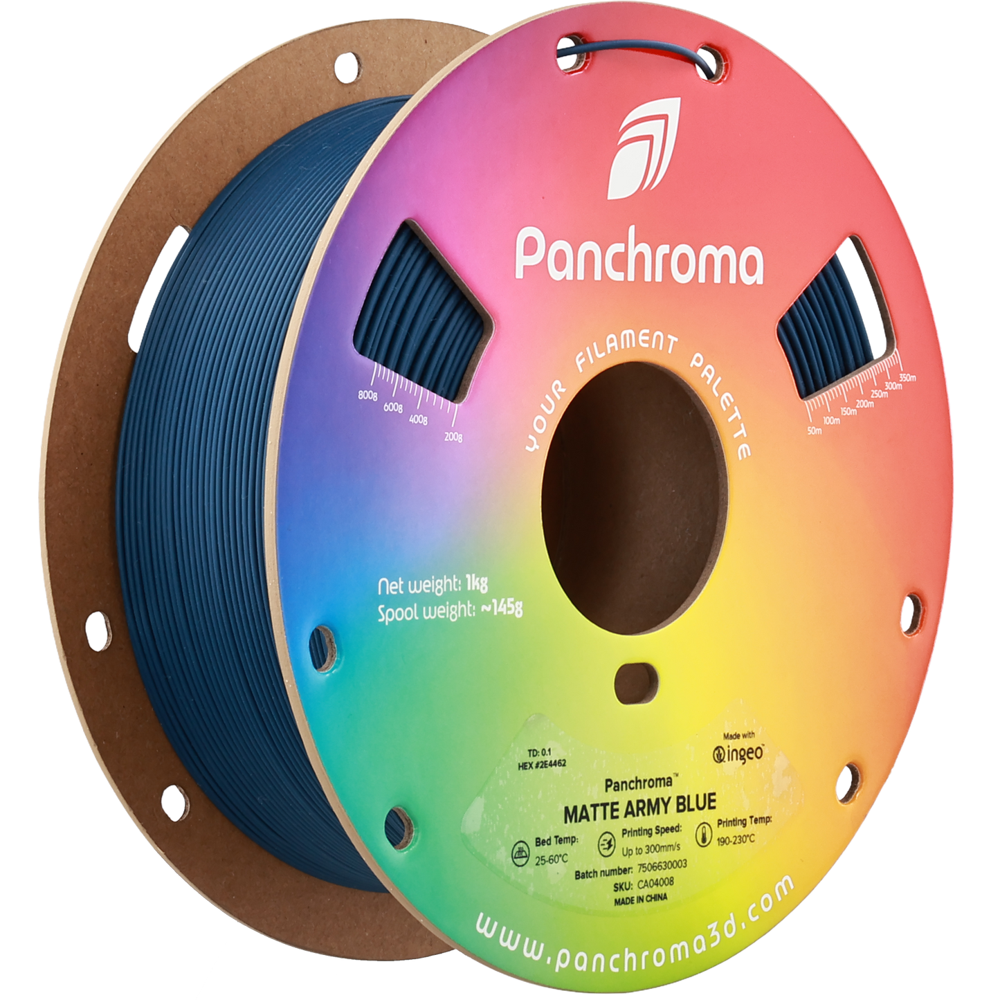 Polymaker Panchroma PLA Matte Army Blue 1.75 mm 1kg