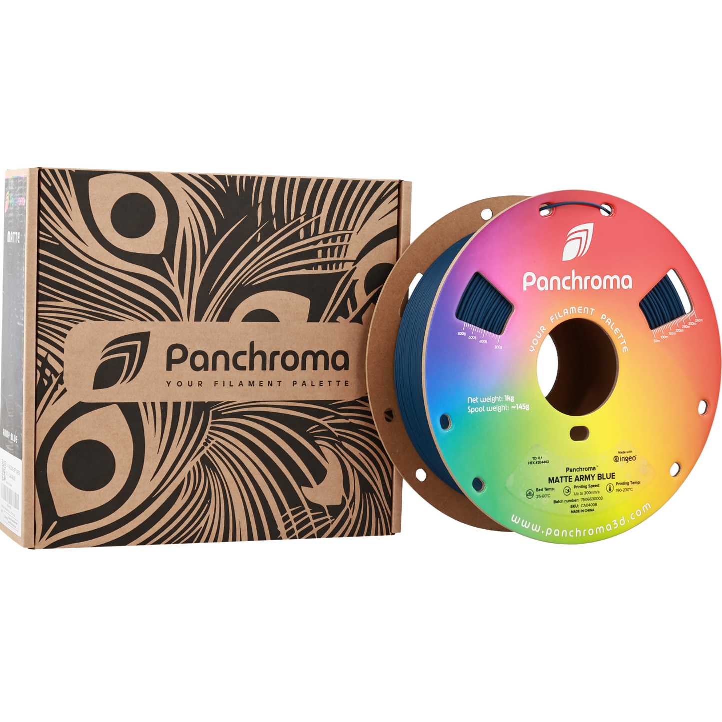 Polymaker Panchroma PLA Matte Army Blue 1.75 mm 1kg