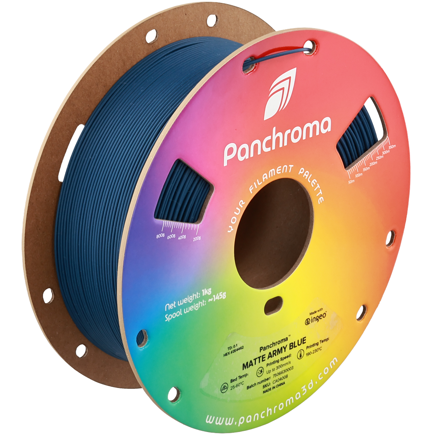 Polymaker Panchroma PLA Matte Army Blue 1.75 mm 1kg