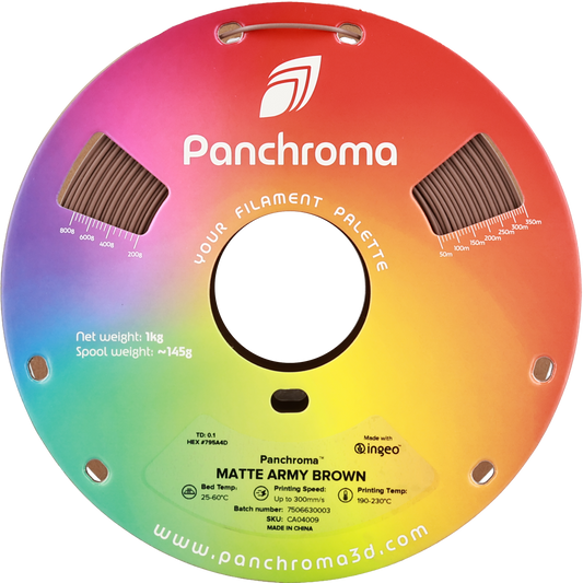Polymaker Panchroma PLA Matte Army Brown 1.75 mm 1kg