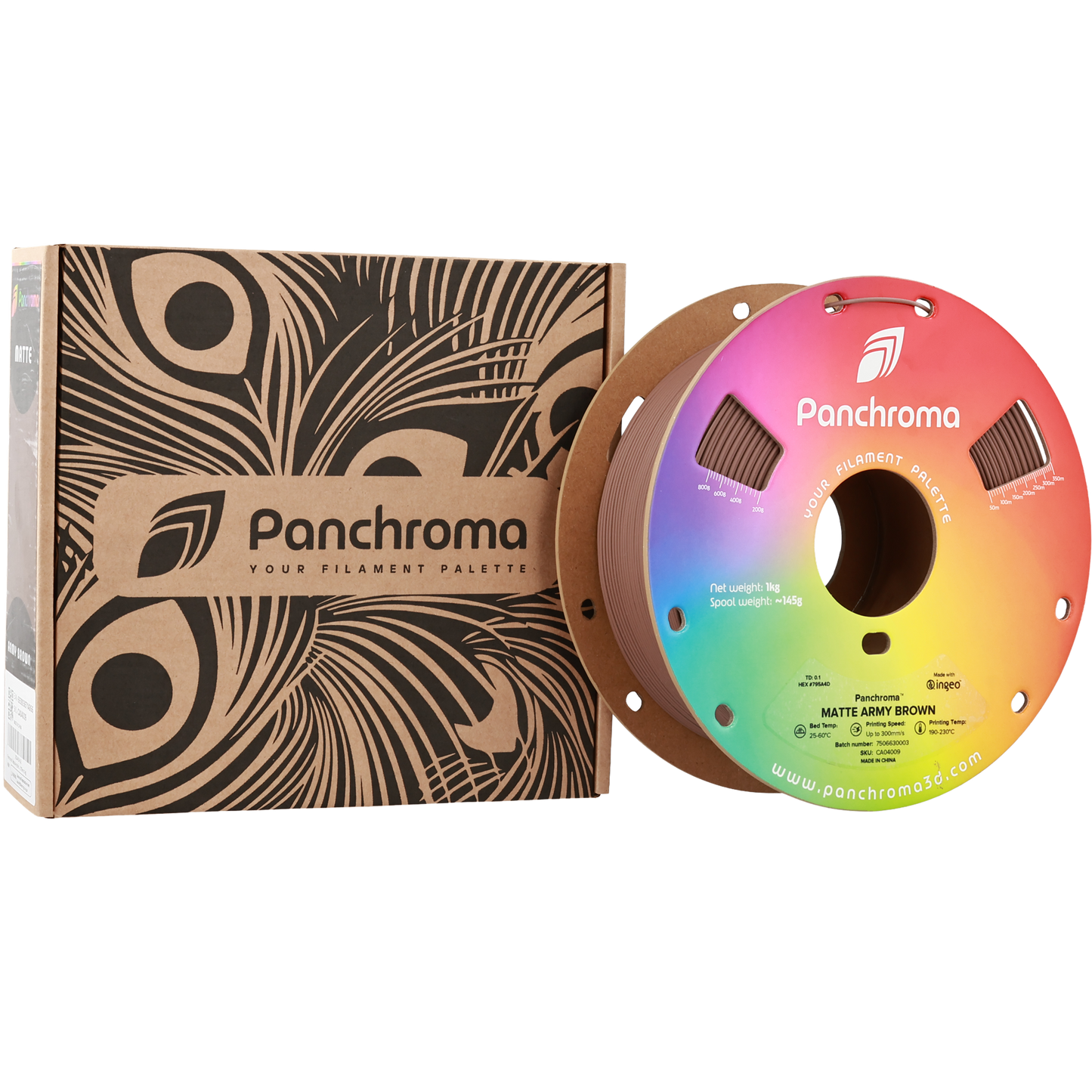 Polymaker Panchroma PLA Matte Army Brown 1.75 mm 1kg