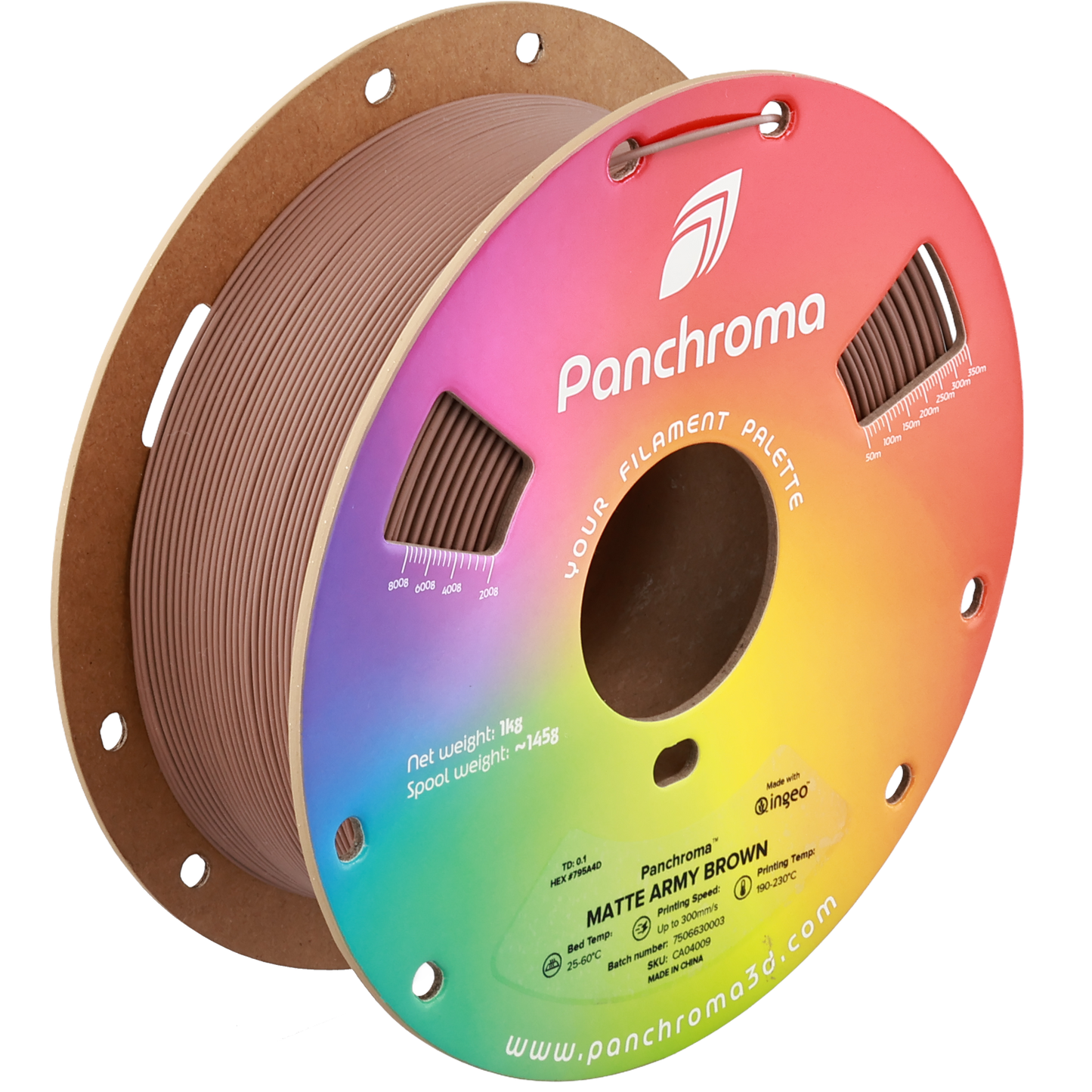 Polymaker Panchroma PLA Matte Army Brown 1.75 mm 1kg