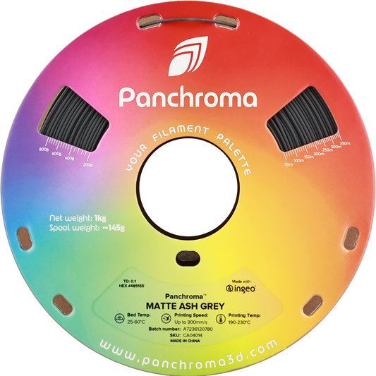 Polymaker Panchroma PLA Matte Ash Grey 1.75 mm 1kg