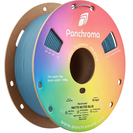 Polymaker Panchroma PLA Matte Muted Blue 1.75 mm 1kg