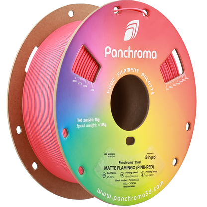 Polymaker Panchroma PLA Dual Matte Flamingo 1,75mm 1kg - Pink-Red