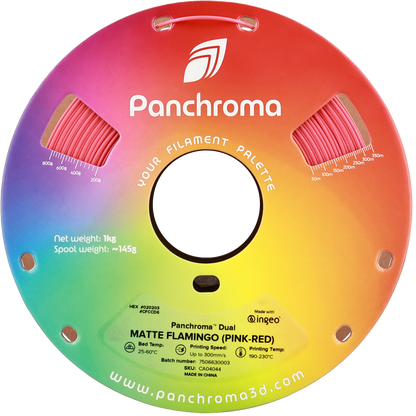 Polymaker Panchroma PLA Dual Matte Flamingo 1,75mm 1kg - Pink-Red