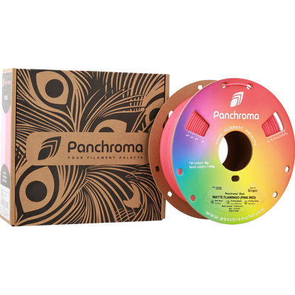 Polymaker Panchroma PLA Dual Matte Flamingo 1,75mm 1kg - Pink-Red