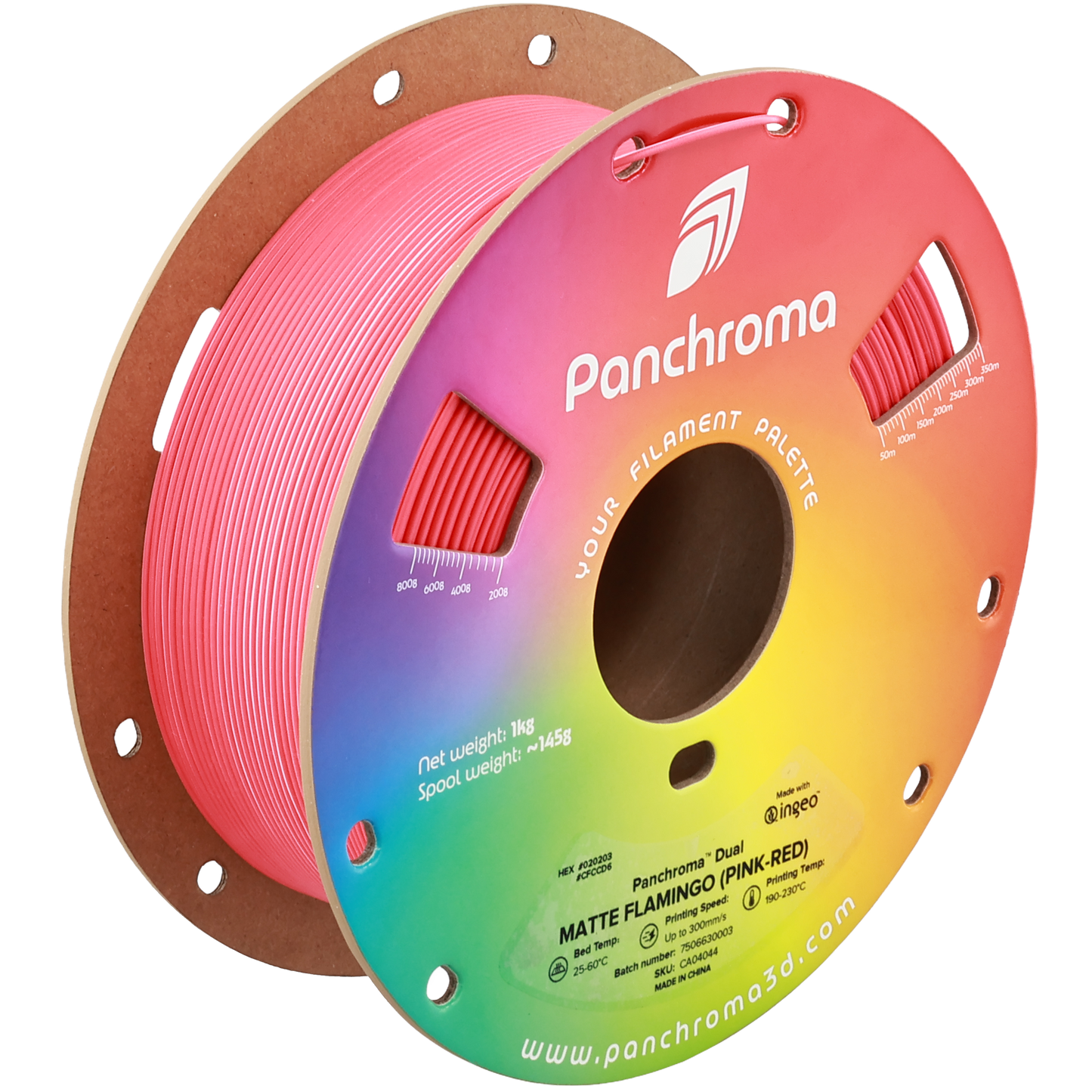 Polymaker Panchroma PLA Dual Matte Flamingo 1,75mm 1kg - Pink-Red