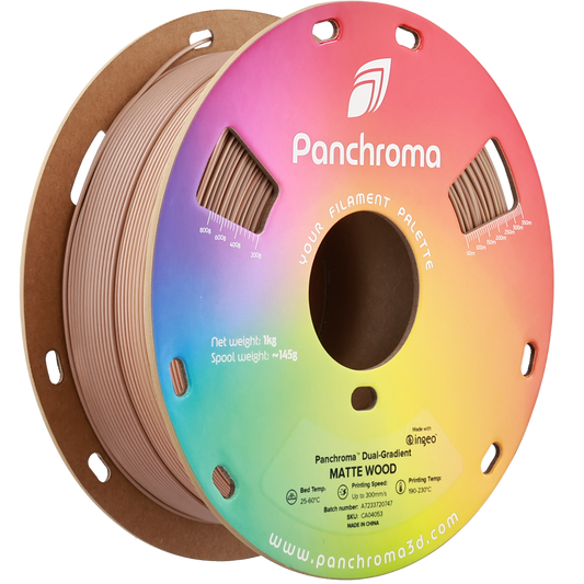 Polymaker Panchroma PLA Dual-Gradient Matte Wood 1.75 mm 1kg