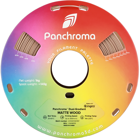 Polymaker Panchroma PLA Dual-Gradient Matte Wood 1.75 mm 1kg