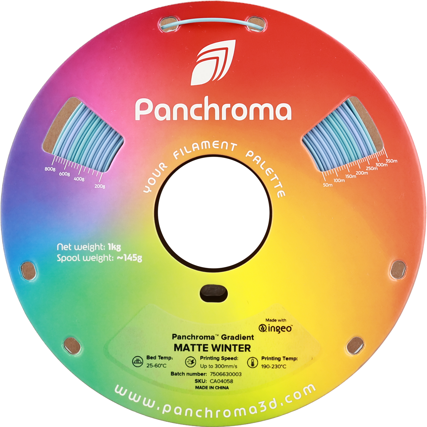 Polymaker Panchroma PLA Gradient  Matte Winter 1.75 mm 1kg