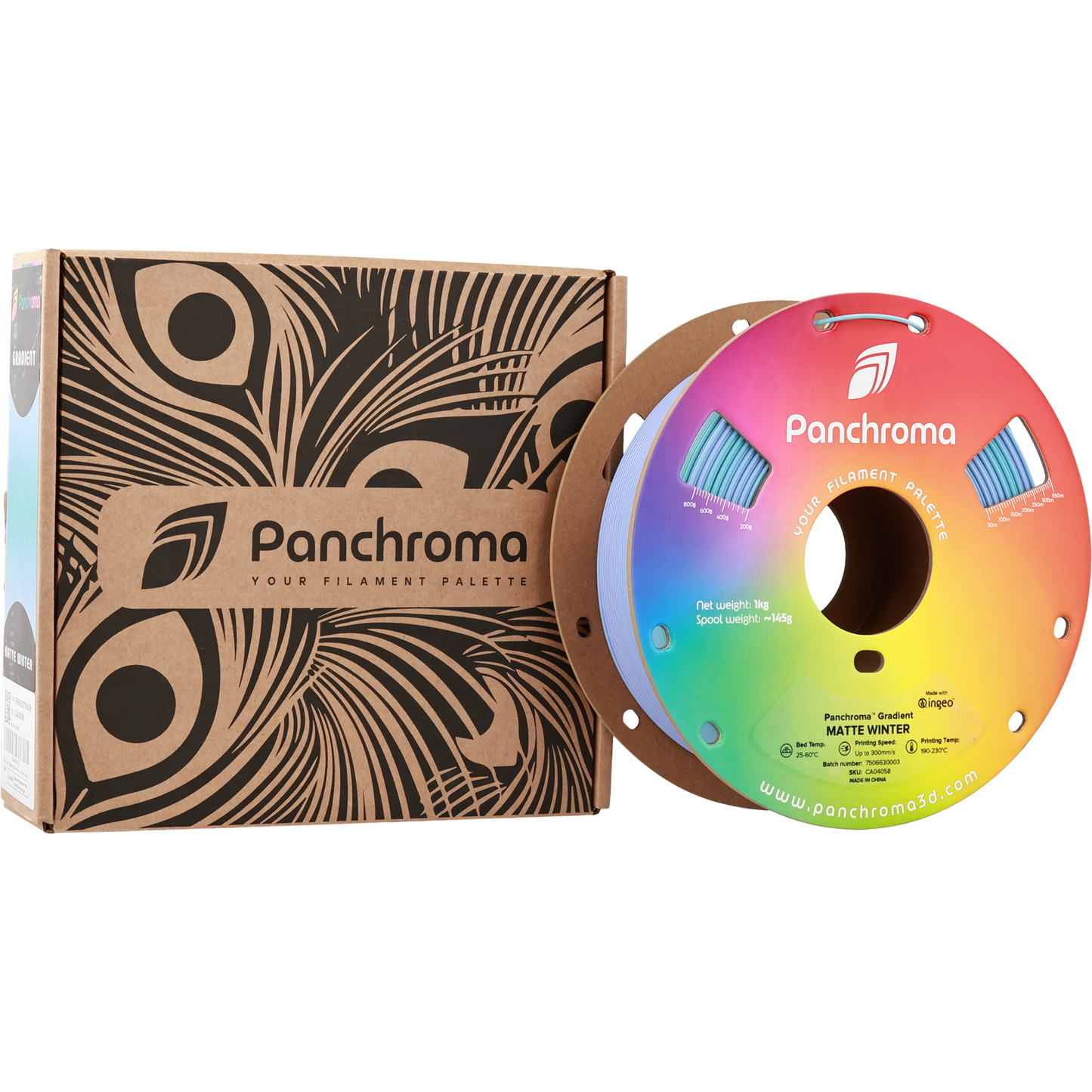Polymaker Panchroma PLA Gradient  Matte Winter 1.75 mm 1kg