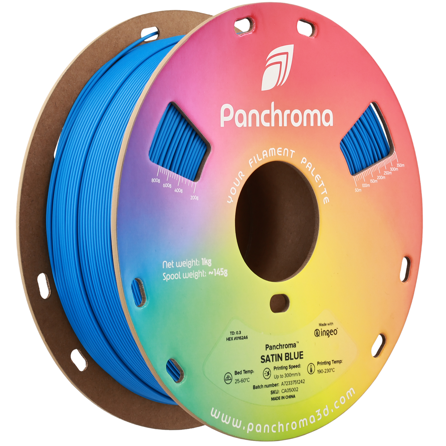 Polymaker Panchroma PLA Satin Blue 1.75 mm 1kg