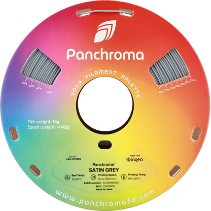 Polymaker Panchroma PLA Satin Grey 1.75 mm 1kg