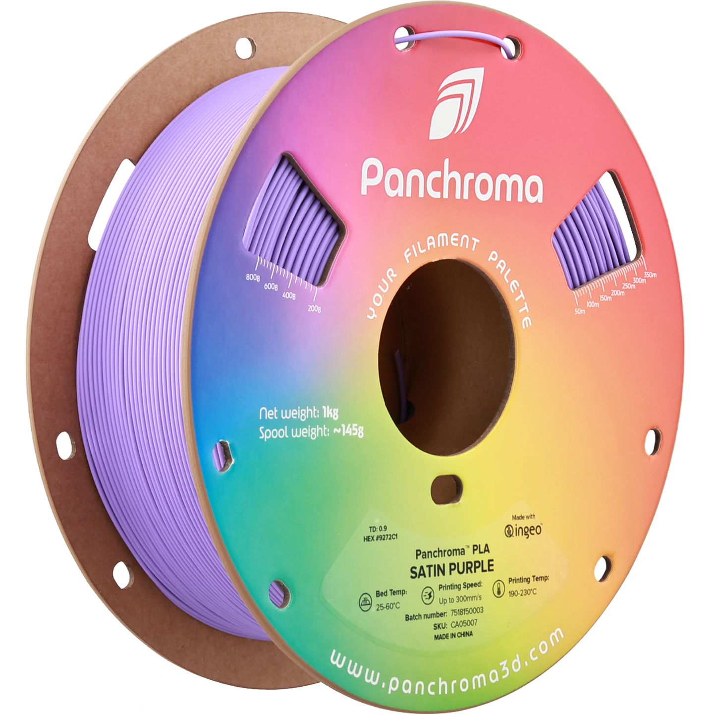 Polymaker Panchroma PLA Satin Purple 1.75 mm 1kg