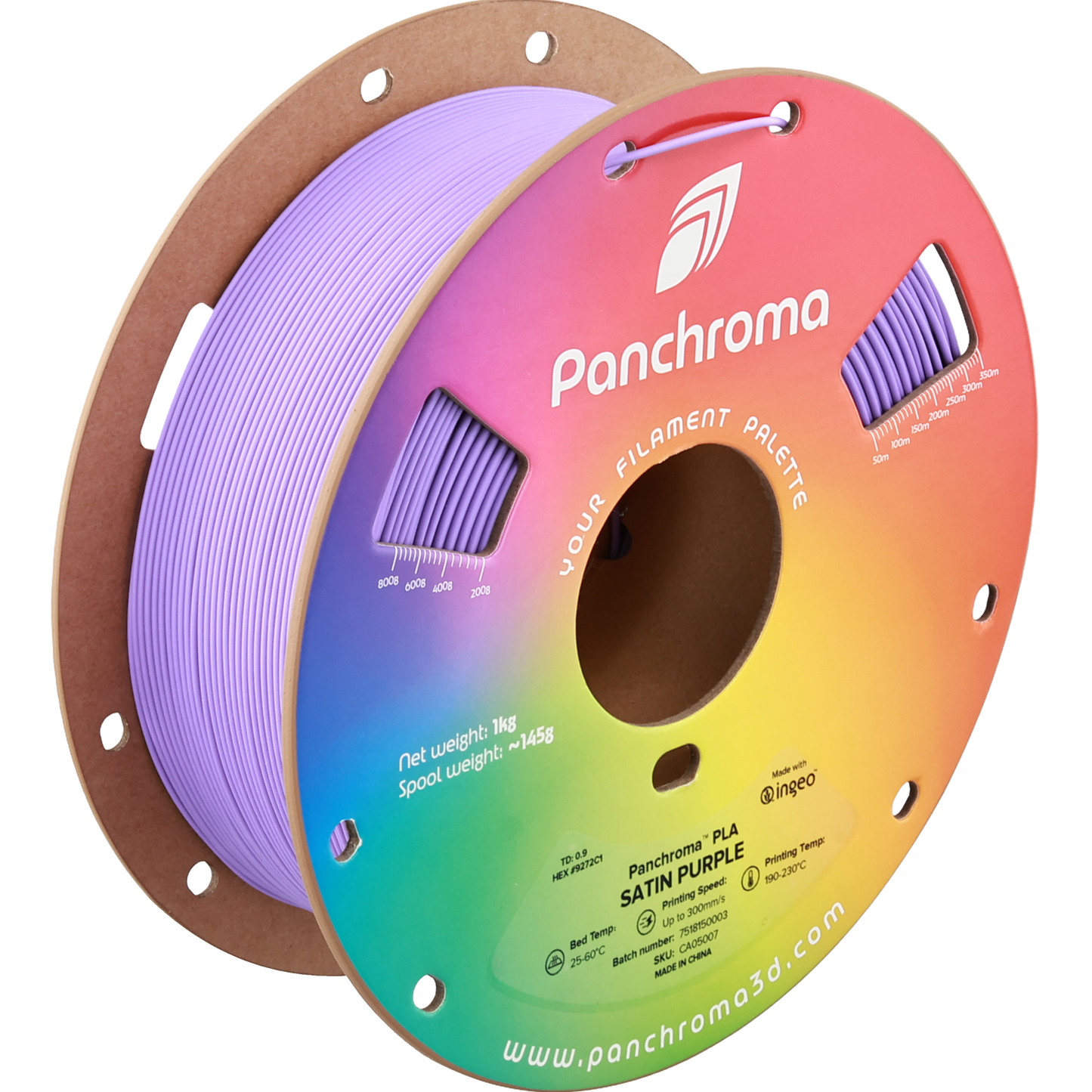 Polymaker Panchroma PLA Satin Purple 1.75 mm 1kg