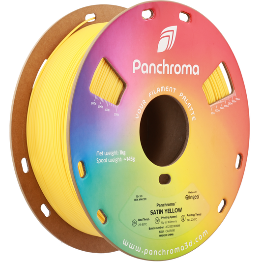 Polymaker Panchroma PLA Satin Yellow 1.75 mm 1kg