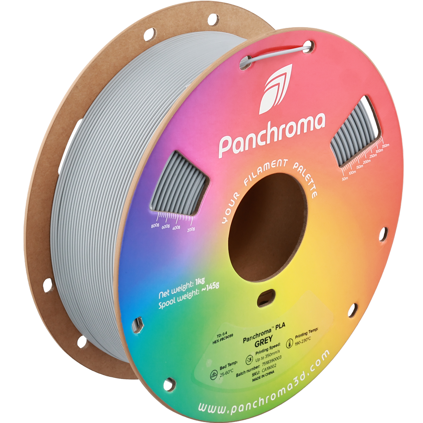 Polymaker Panchroma PLA Grey 1.75 mm 1kg