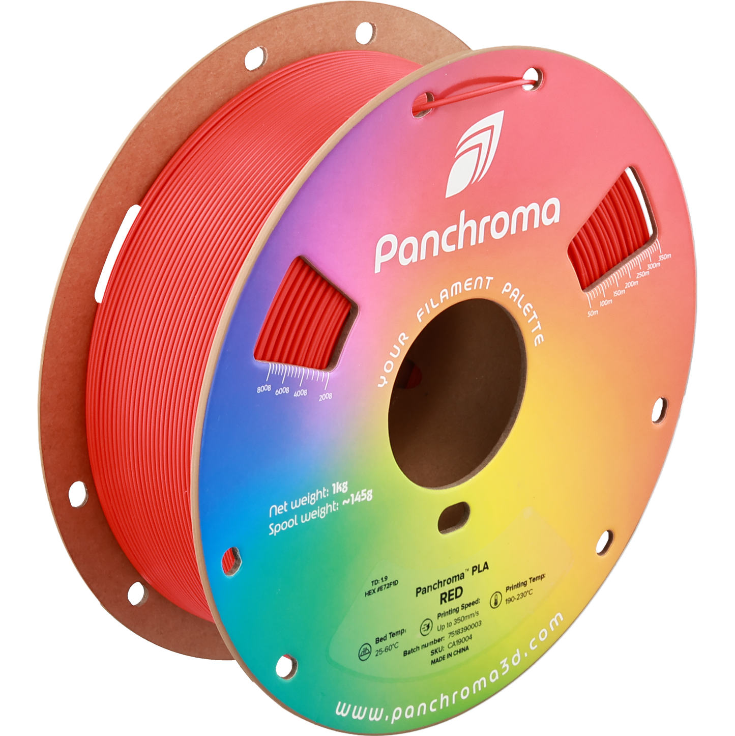 Polymaker Panchroma PLA Red 1.75 mm 1kg