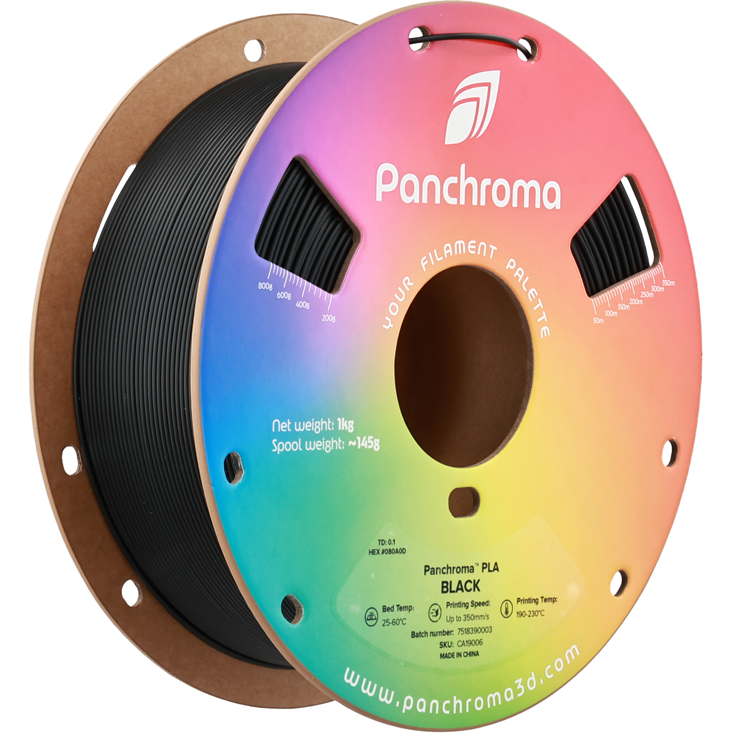 Polymaker Panchroma PLA Black 1.75 mm 1kg