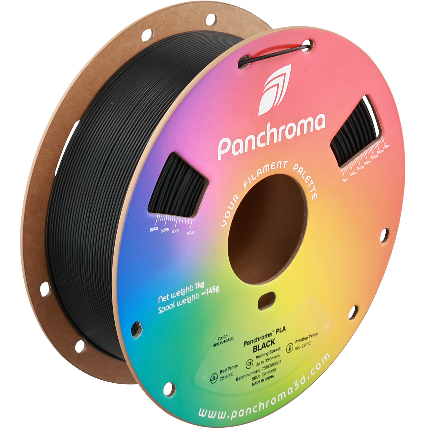 Polymaker Panchroma PLA Black 1.75 mm 1kg