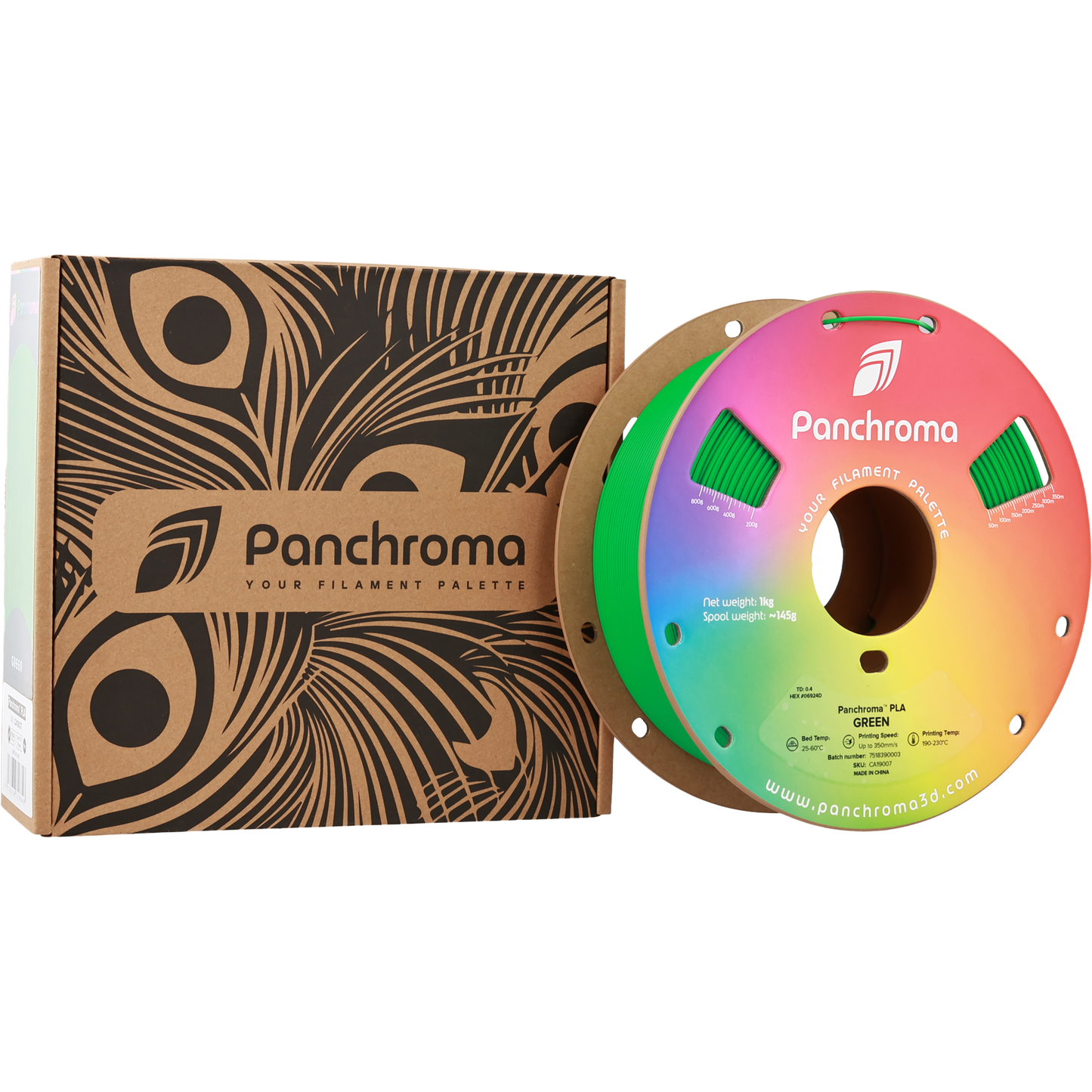 Polymaker Panchroma PLA Green 1.75 mm 1kg