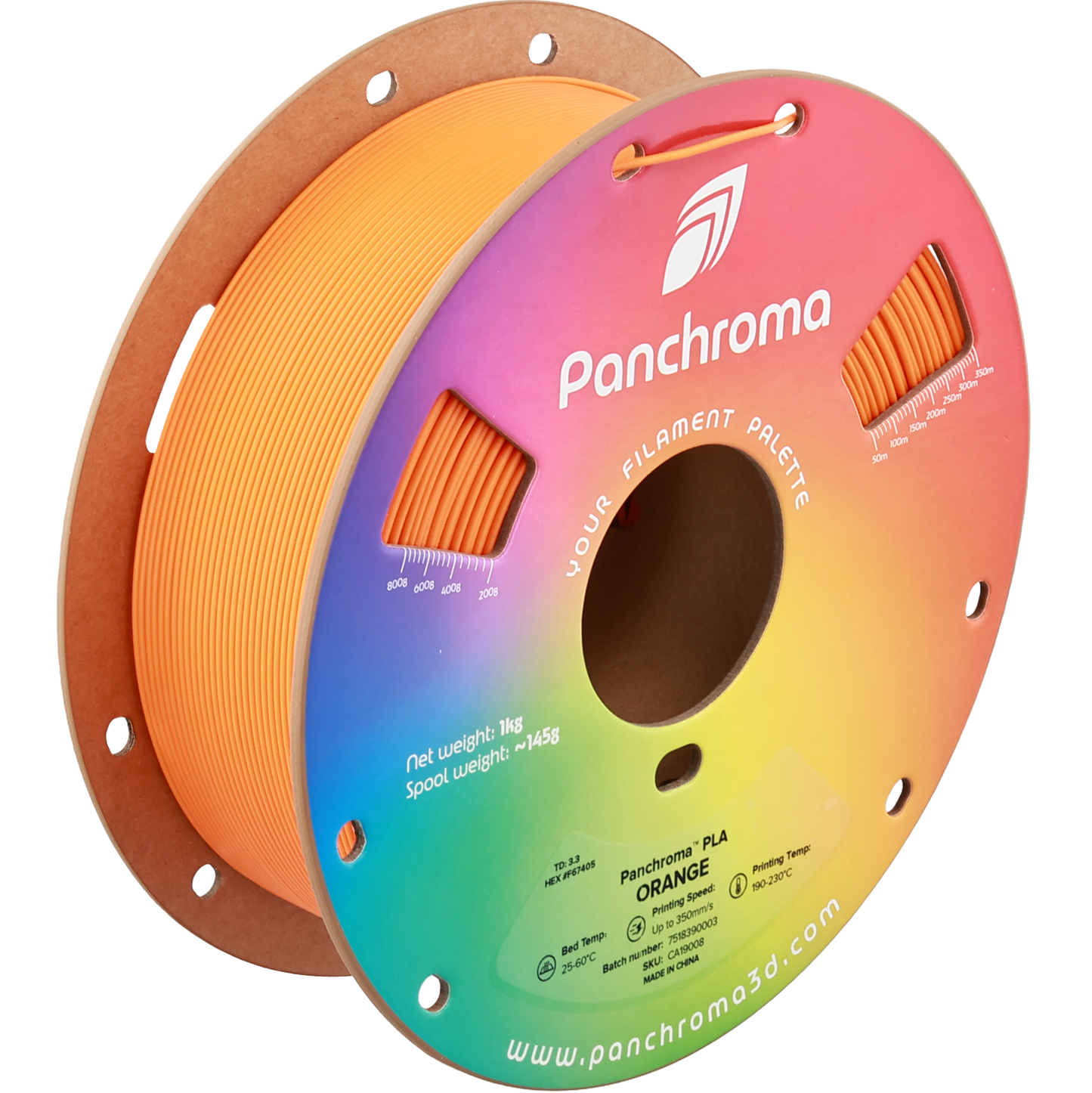 Polymaker Panchroma PLA Orange 1.75 mm 1kg