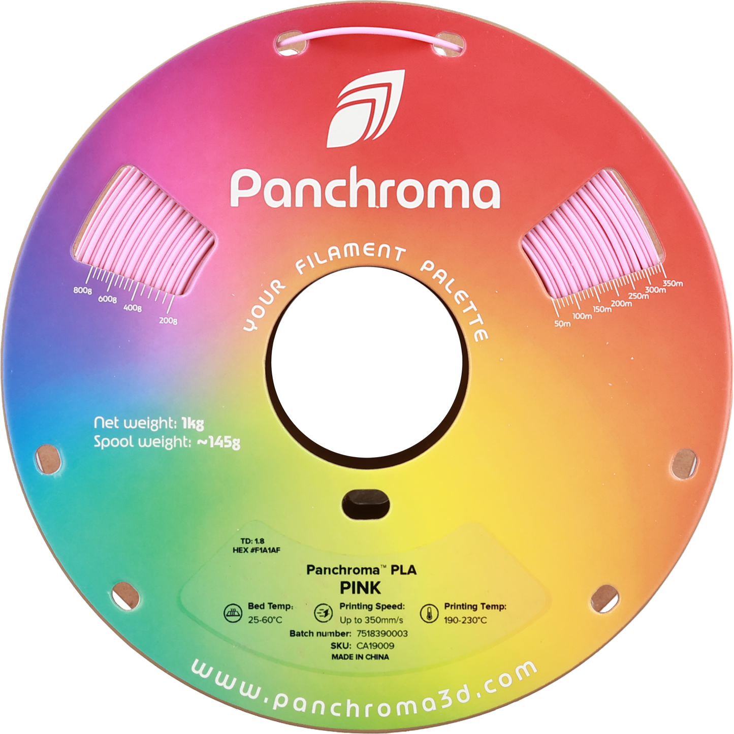 Polymaker Panchroma PLA Pink 1.75 mm 1kg