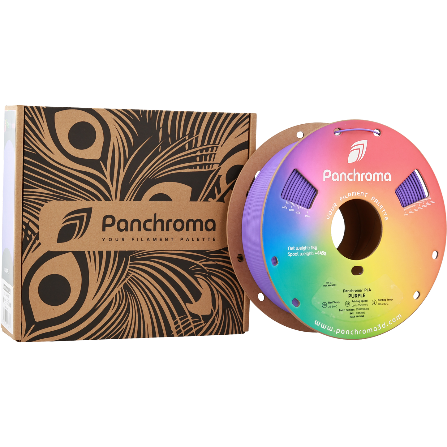 Polymaker Panchroma PLA Purple 1.75 mm 1kg