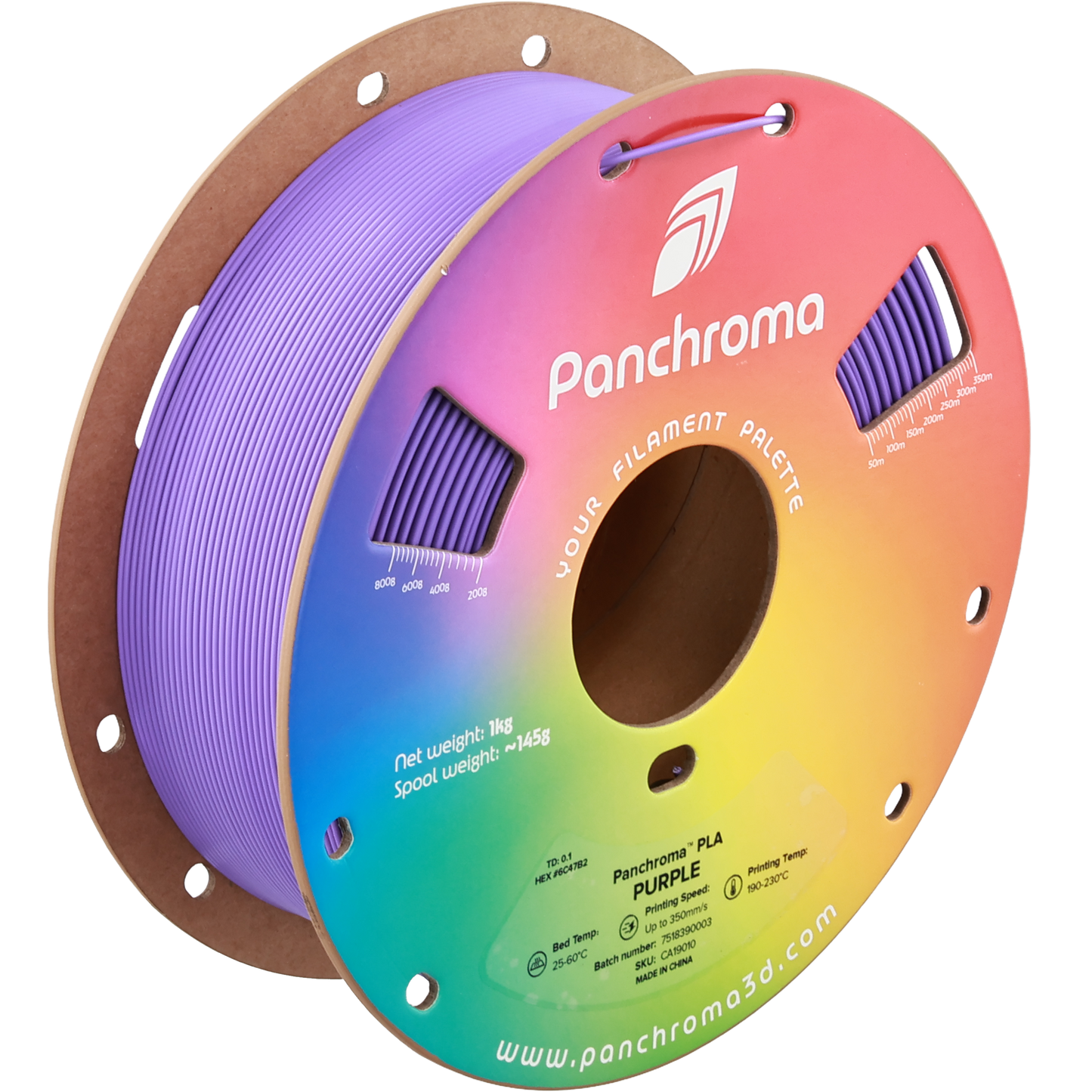 Polymaker Panchroma PLA Purple 1.75 mm 1kg