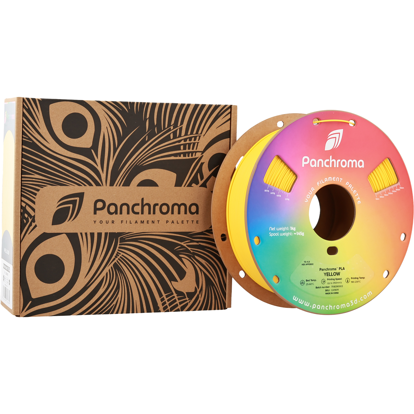 Polymaker Panchroma PLA Yellow 1.75 mm 1kg