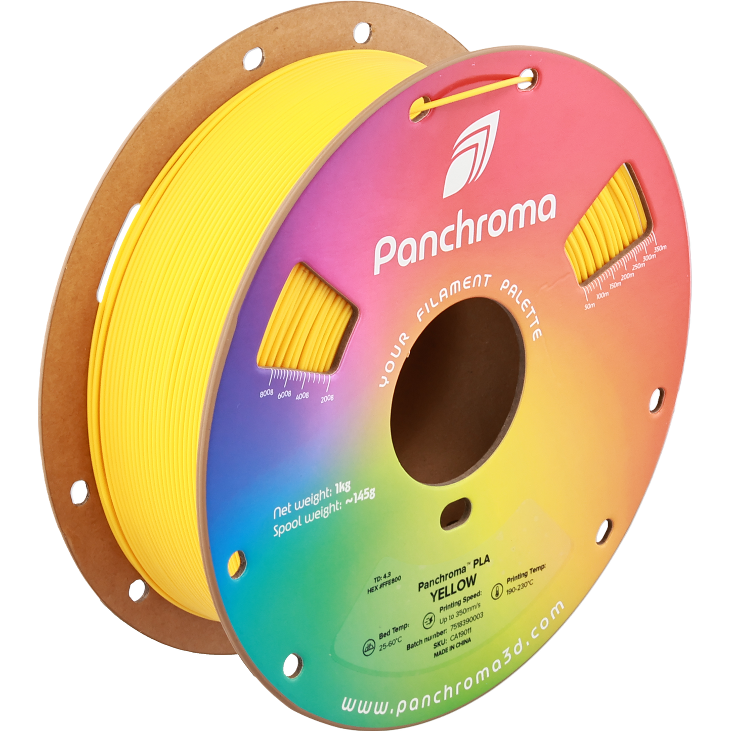 Polymaker Panchroma PLA Yellow 1.75 mm 1kg