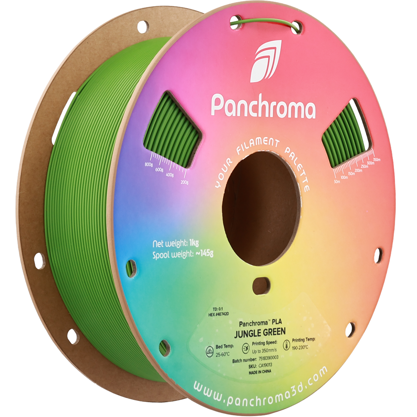 Polymaker Panchroma PLA Jungle Green 1.75 mm 1kg