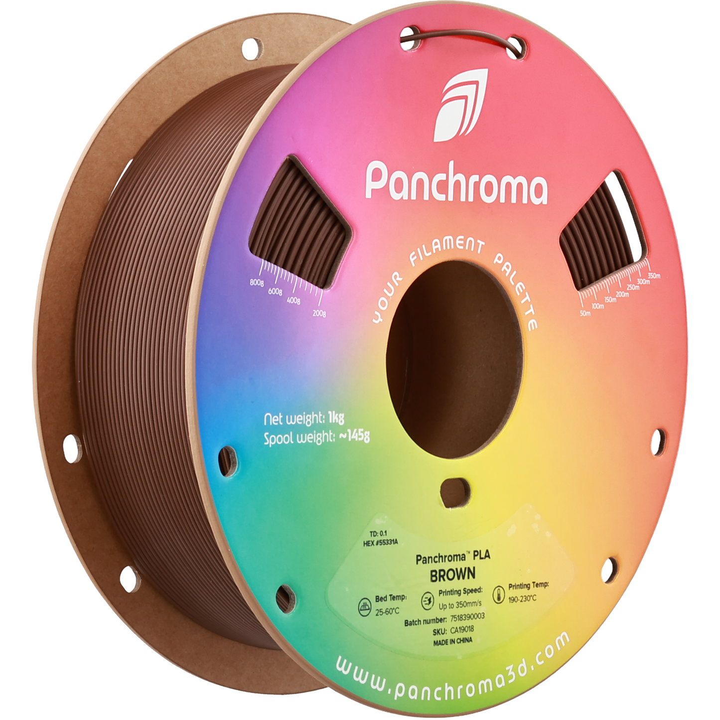 Polymaker Panchroma PLA Brown 1.75 mm 1kg