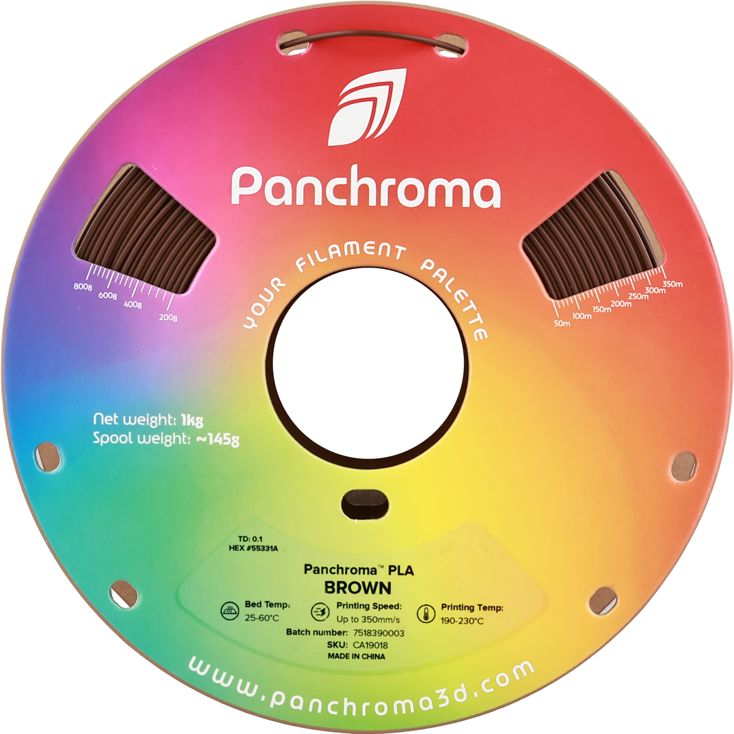 Polymaker Panchroma PLA Brown 1.75 mm 1kg