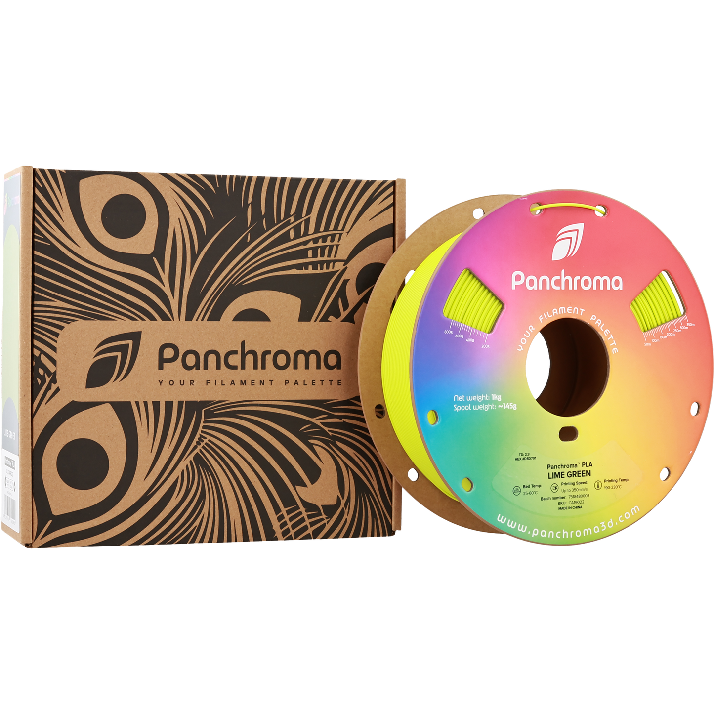 Polymaker Panchroma PLA Lime Green 1.75 mm 1kg