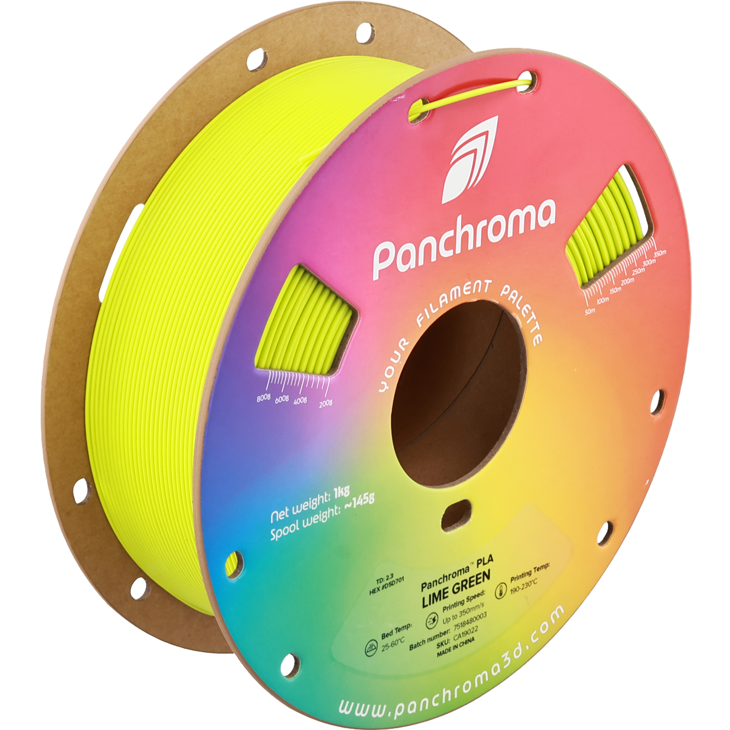 Polymaker Panchroma PLA Lime Green 1.75 mm 1kg