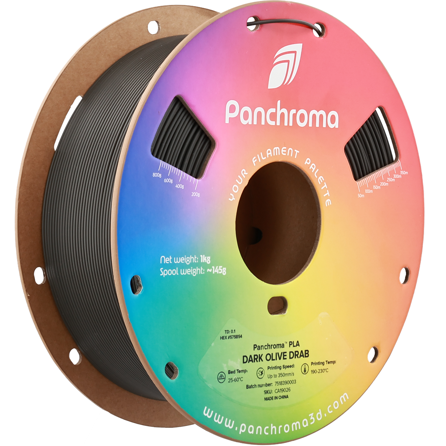 Polymaker Panchroma PLA Dark Olive Drab 1.75 mm 1kg