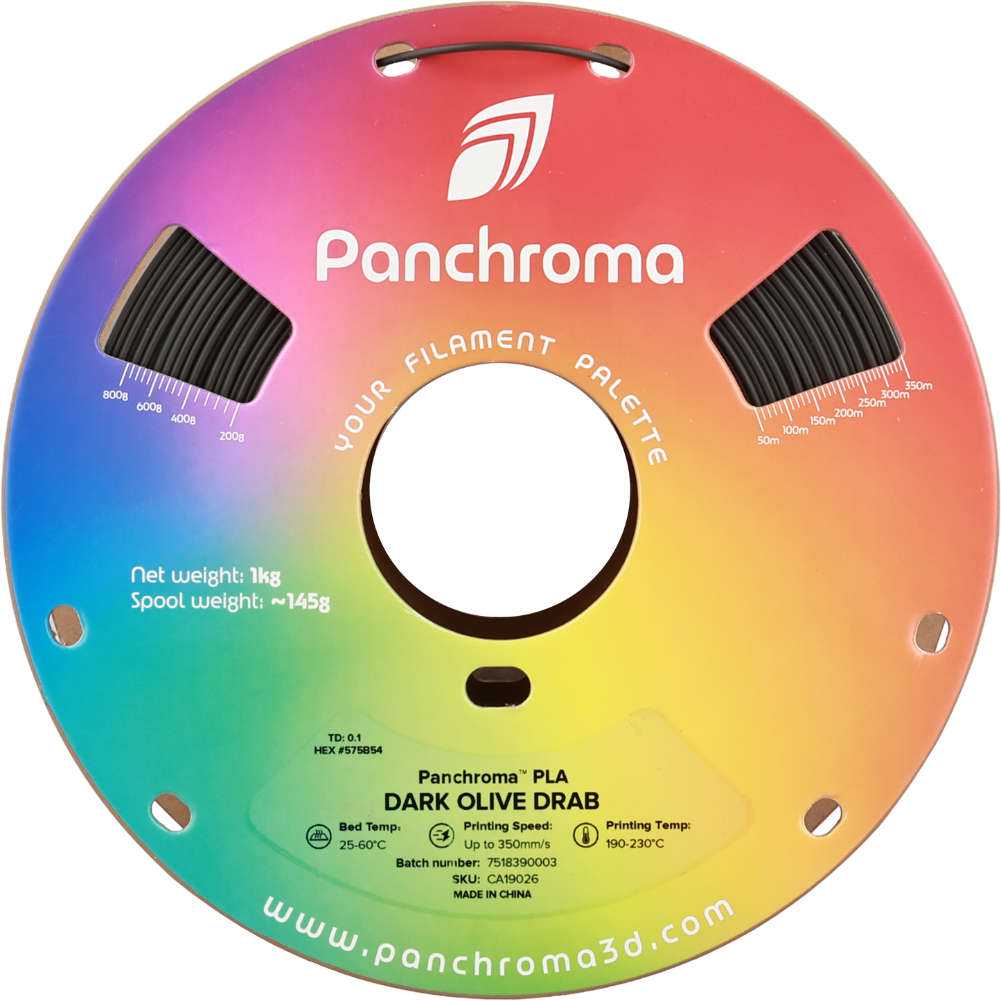 Polymaker Panchroma PLA Dark Olive Drab 1.75 mm 1kg